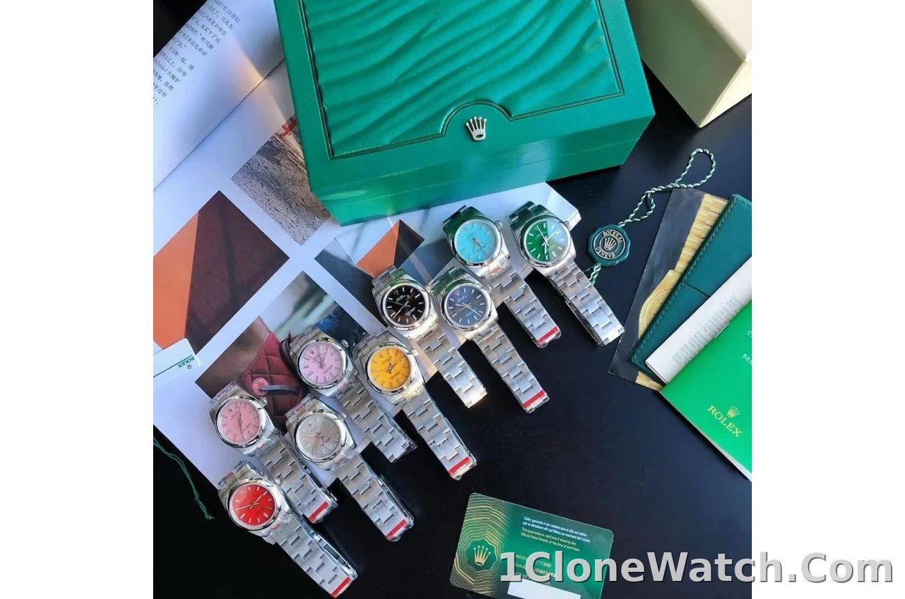 Couple Watches Rolex Oyster Perpetual 31/41mm SS/SS Tiffany Blue/Stk