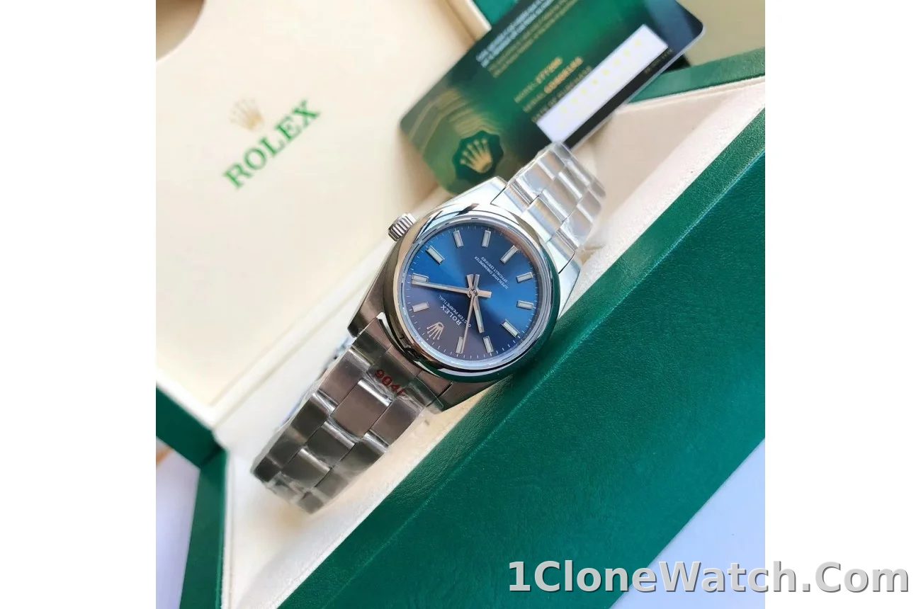 Couple Watches Rolex Oyster Perpetual 31/41mm SS/SS Blue/Stk