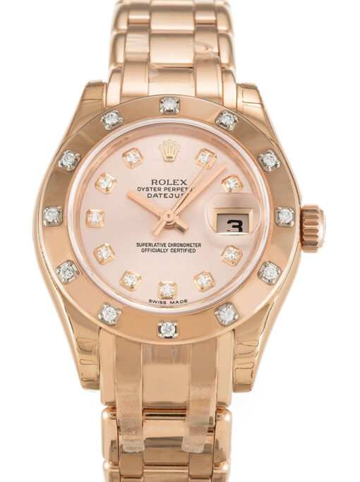 Rolex Pearlmaster 29mm Rose Dial 80315 Super Clone
