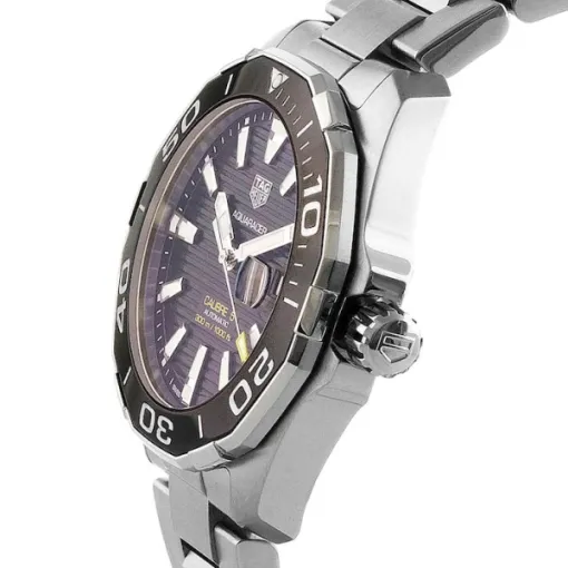 TAG Heuer Aquaracer Men Automatic Black Stainless Steel Watch WAY201A.BA0927 - gallery