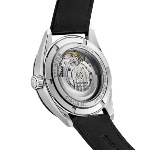 TAG Heuer Carrera Men Automatic Silver Alligator Watch WBN2111.FC6505 - gallery