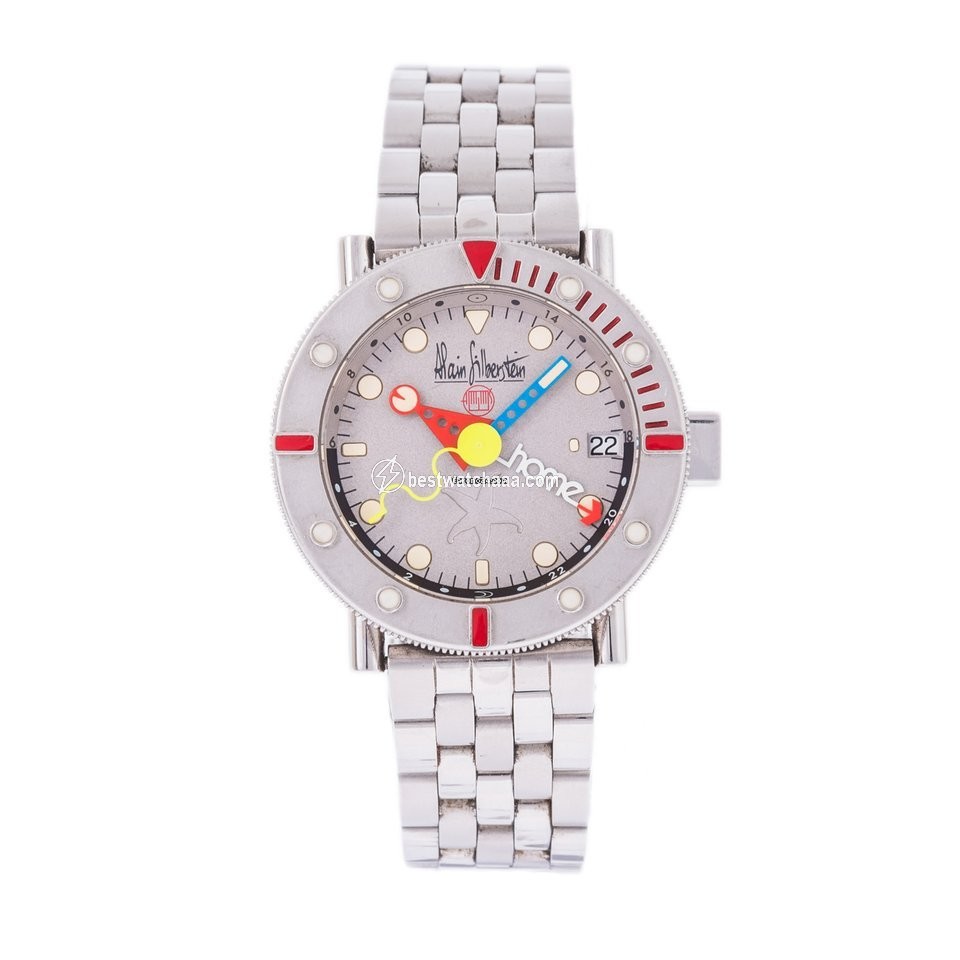 Alain Silberstein Mens watch Unisex Automatic Steel MG23