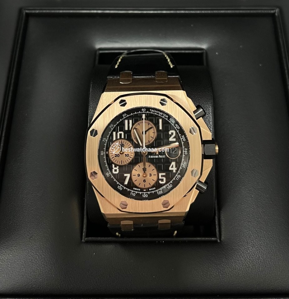 Audemars Piguet Royal Oak Offshore Chronograph Mens watch Unisex Automatic Rose gold 26470OR.OO.A002CR.02