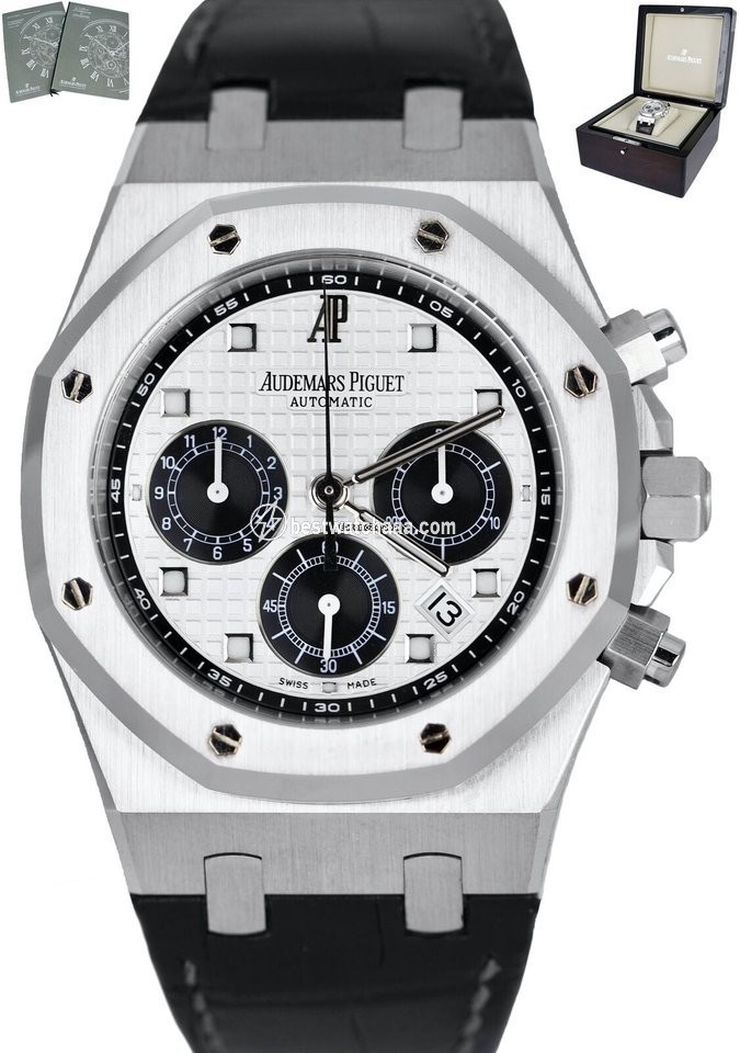 Audemars Piguet Royal Oak Chronograph Mens watch Unisex Automatic Platinum 26035PT.00.D002CR.01